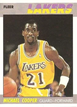 1987-88 Fleer Michael Cooper #21 card image