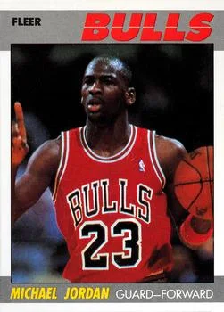 1987-88 Fleer Michael Jordan #59 card image