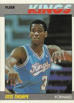 1987-88 Fleer Otis Thorpe #109 card image