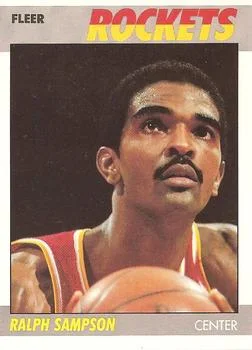1987-88 Fleer Ralph Sampson #95 card image