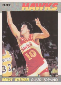 1987-88 Fleer Randy Wittman #126 card image