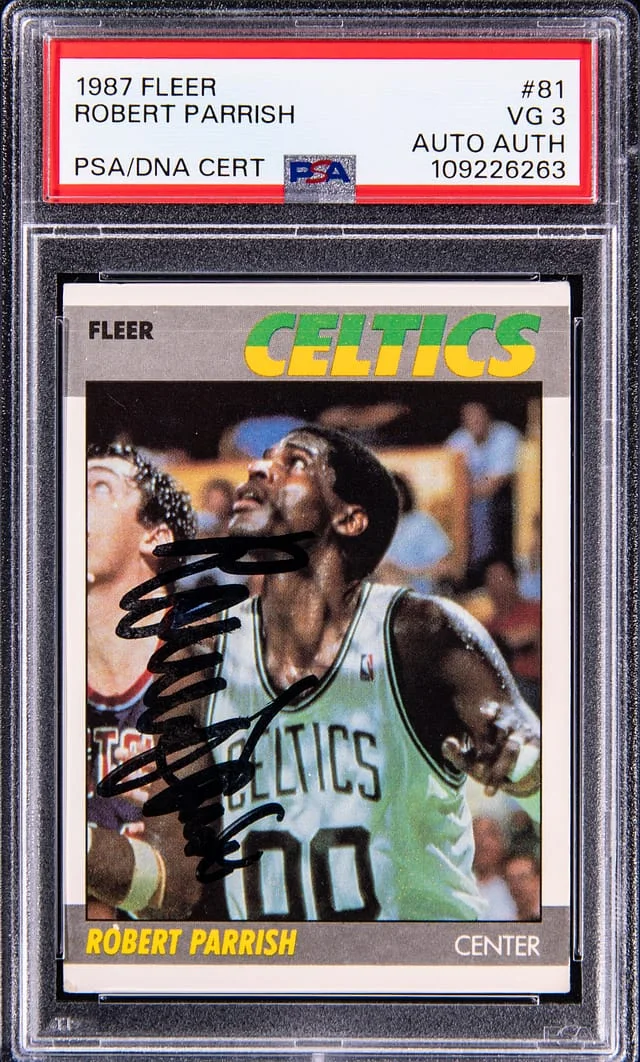 1987-88 Fleer Robert Parrish #81 card image
