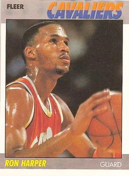 1987-88 Fleer Ron Harper #49 card image