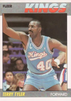 1987-88 Fleer Terry Tyler #114 card image