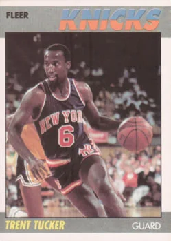 1987-88 Fleer Trent Tucker #113 card image