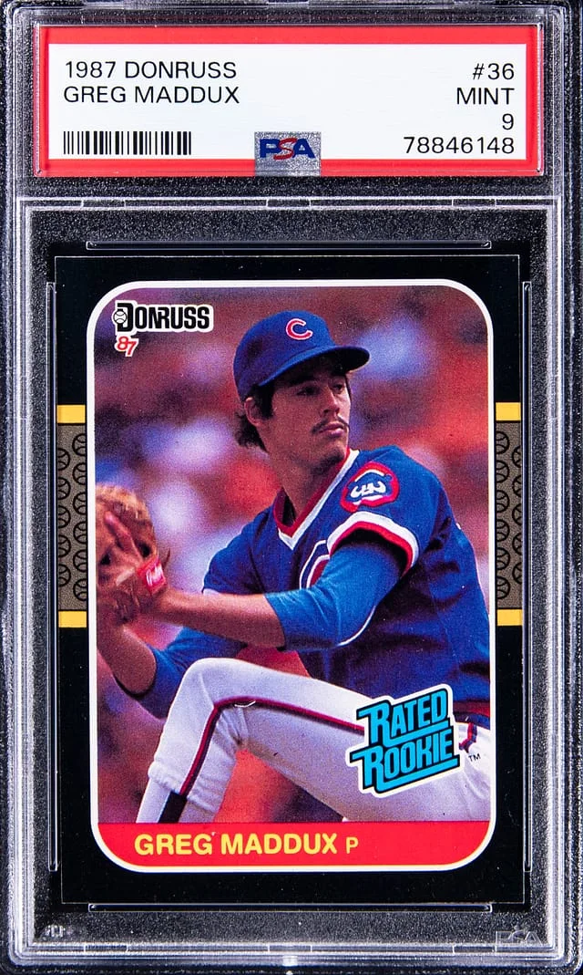 1987 Donruss Greg Maddex #36 card image