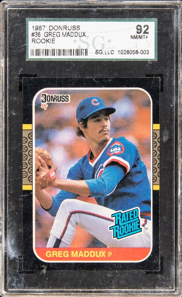 1987 Donruss Greg Maddux #26 card image