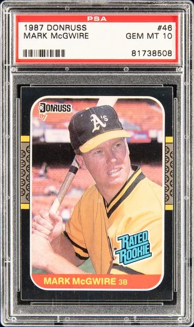 1987 Donruss Mark McGwire #46 card image