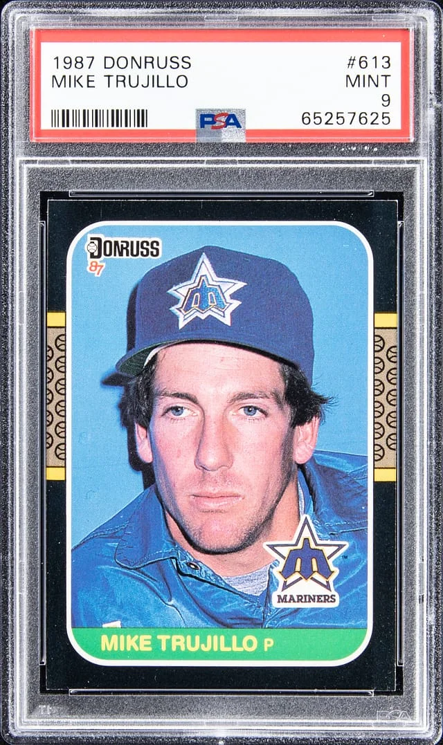1987 Donruss Mike Trujillo #613 card image