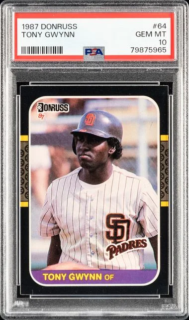 1987 Donruss Tony Gwynn #64 card image