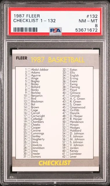 1987 Fleer 1-132 #132 card image
