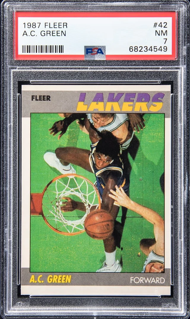 1987 Fleer A.C #42 card image