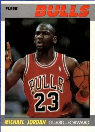 1987 Fleer Michael Jordan #59 card image