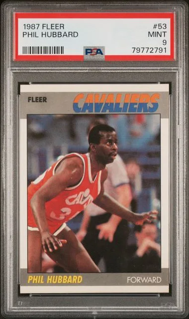 1987 Fleer Phil Hubbard #53 card image