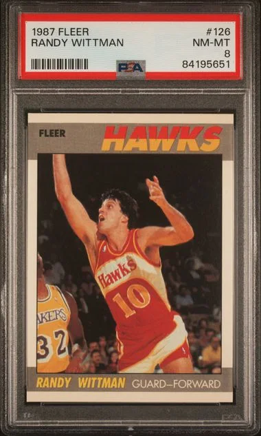 1987 Fleer Randy Wittman #126 card image