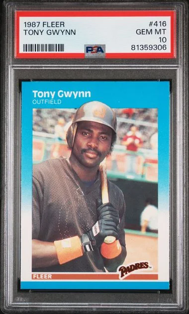 1987 Fleer Tony Gwynn #416 card image