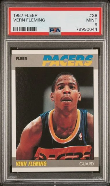1987 Fleer Vern Fleming #38 card image