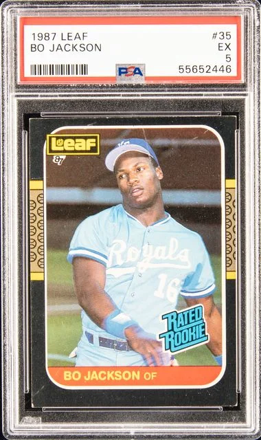 1987 Leaf Bo Jackson #35 card image