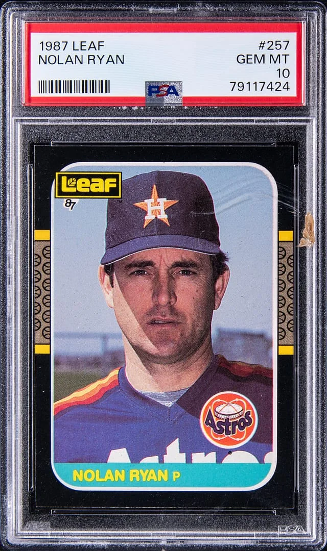 1987 Leaf Nolan Ryan #257 card image