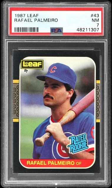 1987 Leaf Rafael Palmeiro #43 card image