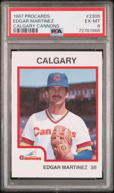 1987 Procards Calgary Cannons Edgar Martinez #2309 card image
