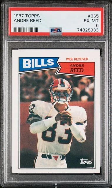 1987 Topps Andre Reed #365 card image