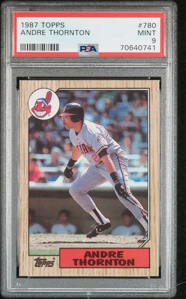 1987 Topps Andre Thornton #780 card image