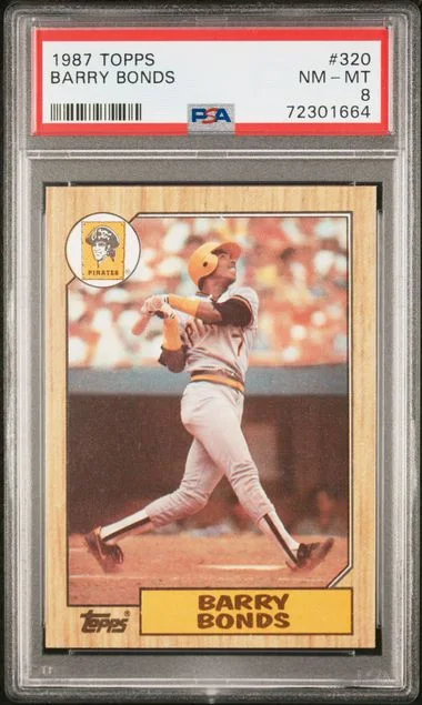 1987 Topps Barry Bonds #320 card image