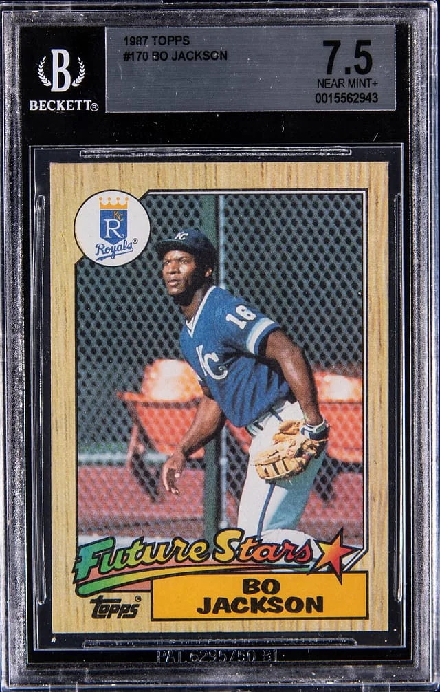 1987 Topps Bo Jackson Future Stars #170 card image