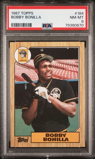 1987 Topps Bobby Bonilla #184 card image