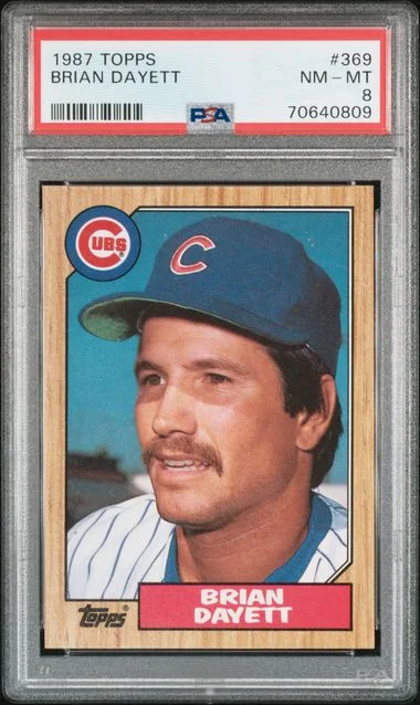 1987 Topps Brian Dayett #369 card image