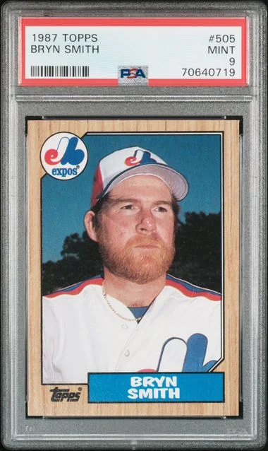 1987 Topps Bryn Smith #505 card image