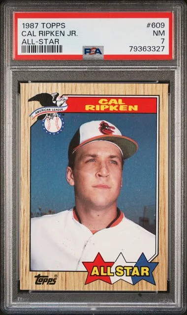 1987 Topps Cal Ripken Jr. #609 card image