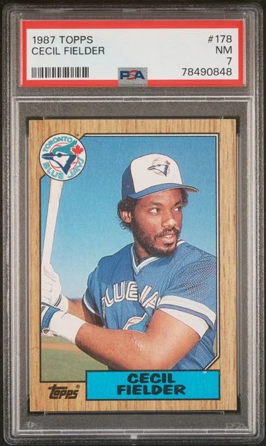1987 Topps Cecil Fielder #178 card image
