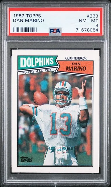 1987 Topps Dan Marino #233 card image