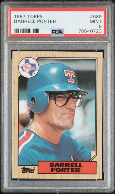 1987 Topps Darrell Porter #689 card image
