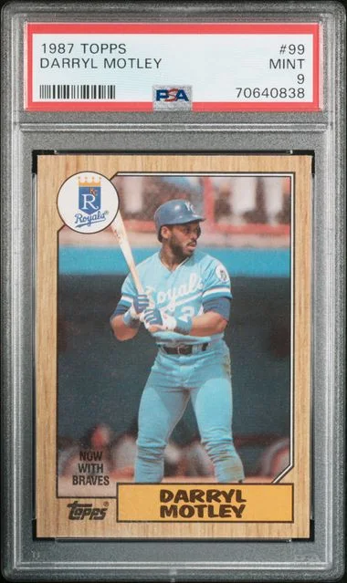 1987 Topps Darryl Motley #99 card image