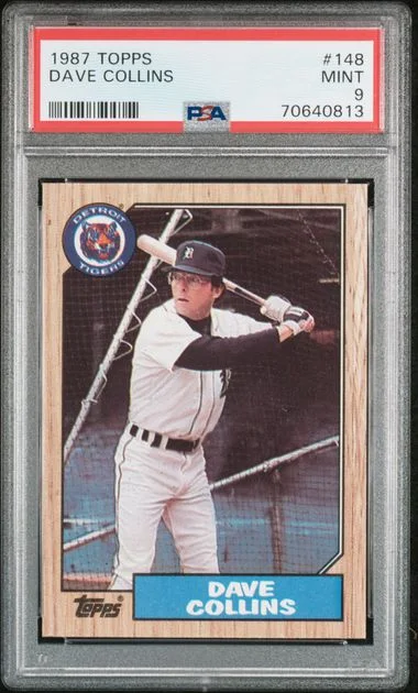 1987 Topps Dave Collins #148 card image