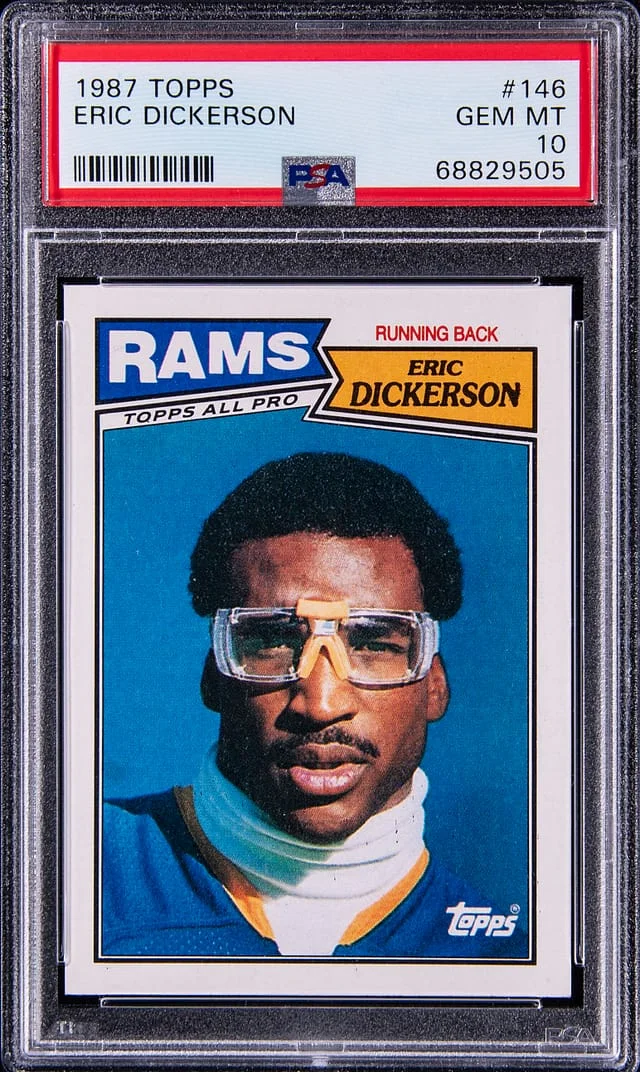 1987 Topps Eric Dickerson #146 card image