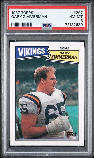 1987 Topps Gary Zimmerman #207 card image