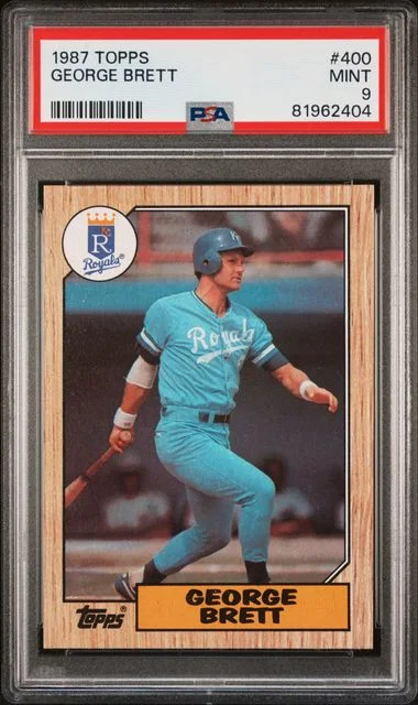 1987 Topps George Brett #400 card image