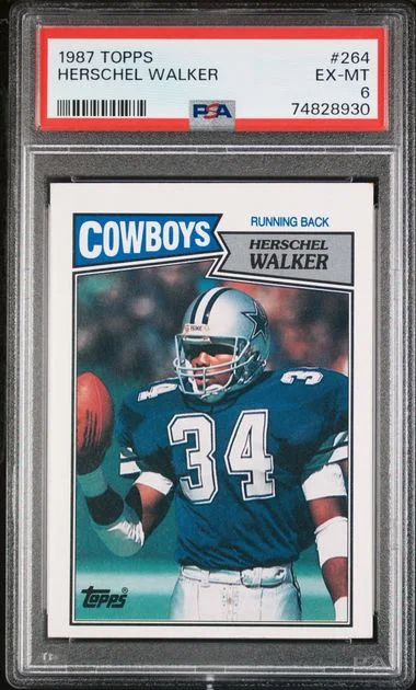1987 Topps Herschel Walker #264 card image