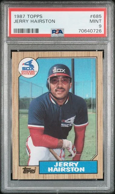 1987 Topps Jerry Hairston #685 card image