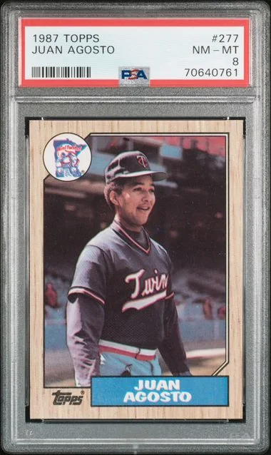 1987 Topps Juan Agosto #277 card image