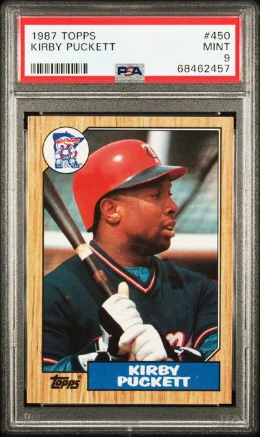 1987 Topps Kirby Puckett #450 card image