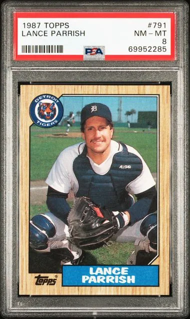 1987 Topps Lance Parrish #791 card image