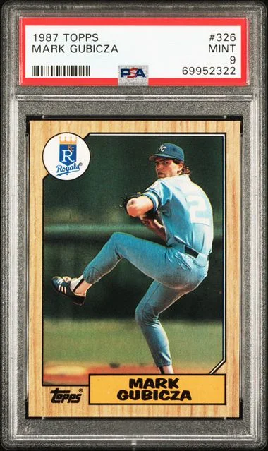 1987 Topps Mark Gubicza #326 card image
