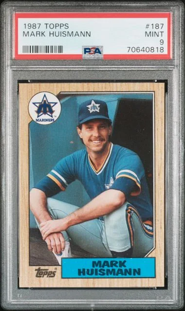1987 Topps Mark Huismann #187 card image