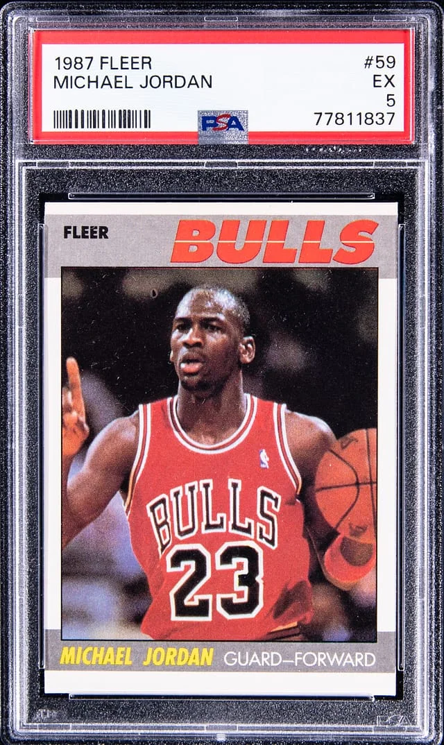 1987 Topps Michael Jordan #59 card image
