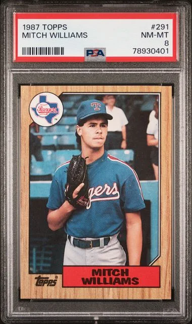 1987 Topps Mitch Williams #291 card image
